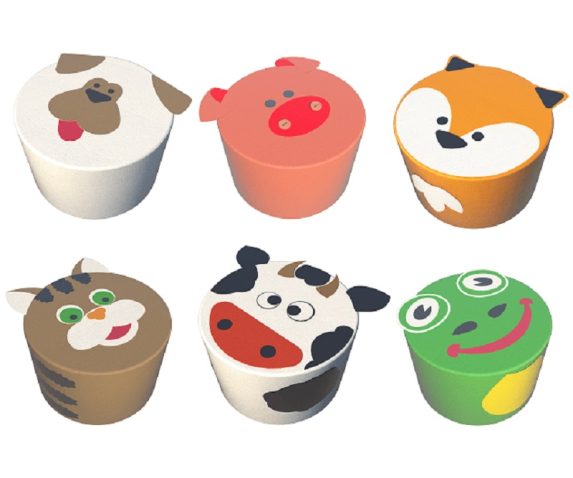 Набір пуфів "Тварини"