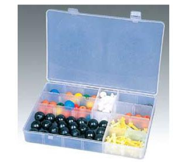 Набір моделей атомів зі стержнями для складання моделей молекул (роздатковий)