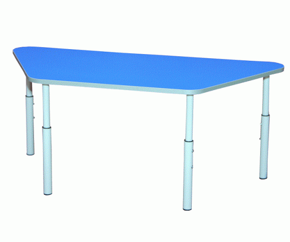 Стіл дитячий трапецеподібний, регулюється на ростові групи №1-3