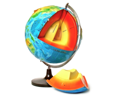 Модель-глобус «Будова Землі»