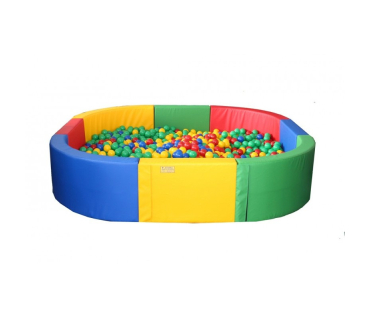 Сухий басейн кольоровий овальний