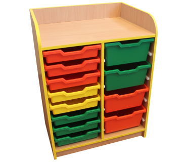 Тумба відкрита для контейнерів (2 секції)