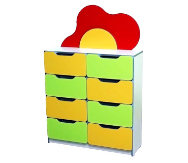 Стінка дитяча «Квіткова поляна» №6