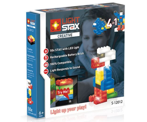 Конструктор з LED підсвічуванням (реакція на звук світлом)