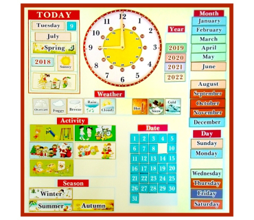 Календар (на магнітній основі, мова англійськ...