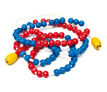 Лічильний матеріал "Намисто"(від 1 до 100)