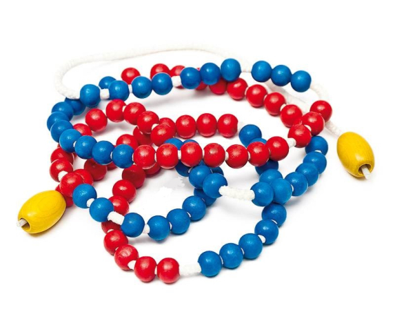 Лічильний матеріал "Намисто"(від 1 до 100)