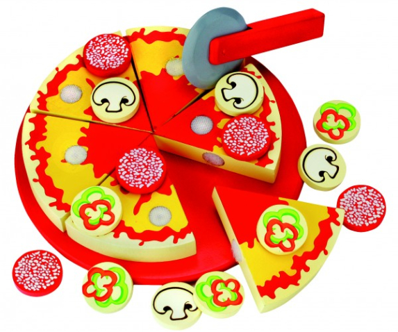 Ігровий набір "Піца дерев'яна нарізна"