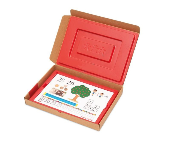 Навчально-наочний засіб для вивчення порядкового  вимірювального аспектів числа та зразки каліграфічного письма цифр