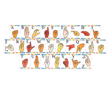 Брайлівський алфавіт. Робочі картки