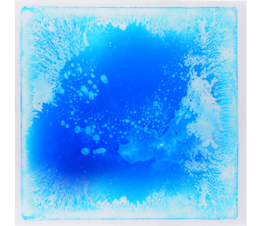 Тактильна підлога синя / біла