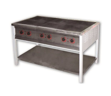 Плита електрична без жарочної шафи, 6 конфоро...