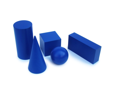 Набір моделей геометричних тіл та фігур розда...