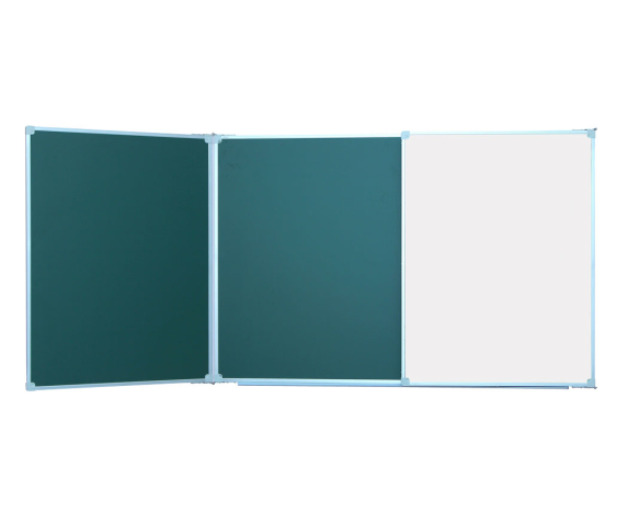 Дошка аудиторна магнітно-крейдова/маркерна стаціонарна (300х100 см)