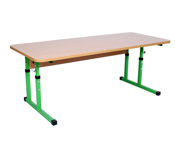 Стіл учнівський 2-місний без полиці, регулюється на ростові групи №1-3