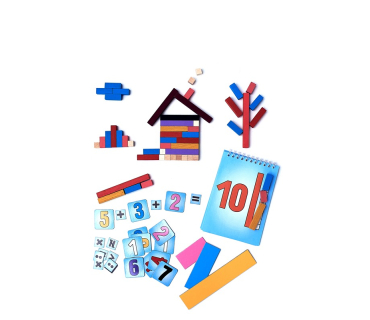 Набір лічильного матеріалу для навчання за ме...