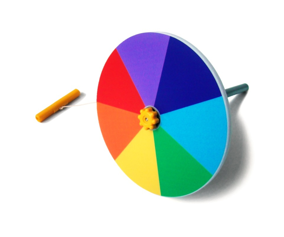 Диск оптичний для змішування кольорів з ручним приводом (диск Ньютона)