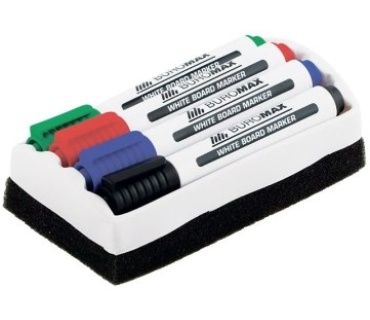 Набір маркерів з тримачем та губкою