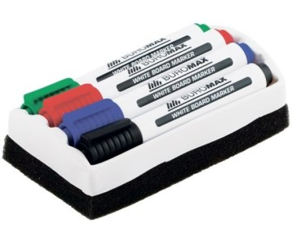 Набір маркерів з тримачем та губкою