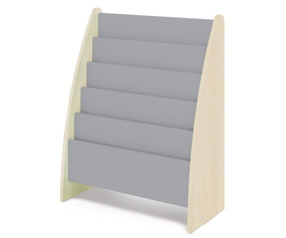 Відкритий стелаж "Сірий лист"