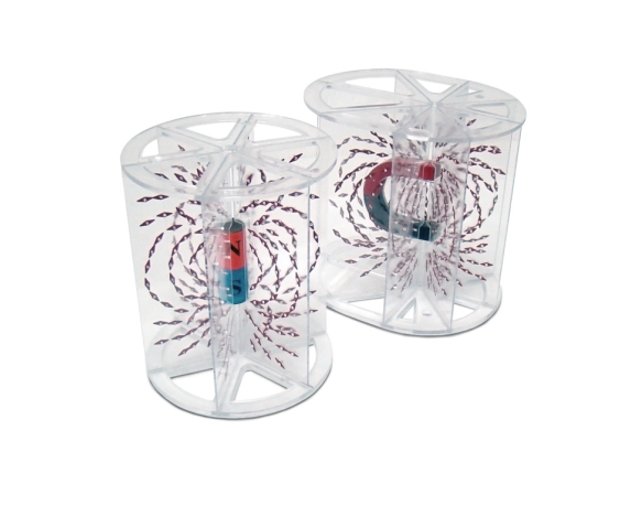 Модель для демонстрації ліній магнітного поля в об'ємі