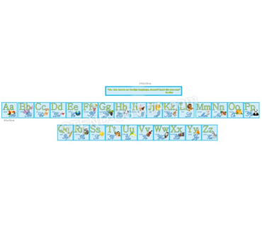 Комплект стендів «Англійський алфавіт»