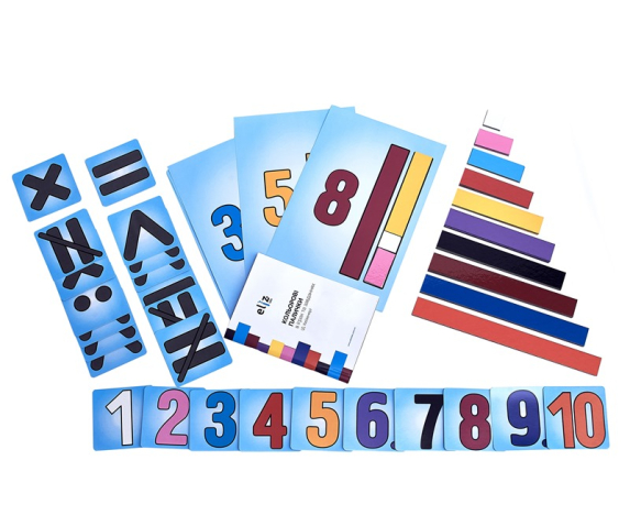 Набір лічильного матеріалу для навчання за методикою Д.Кюїзенера (набір вчителя)