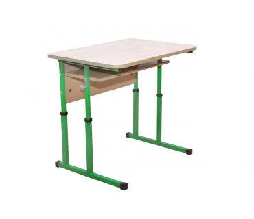 Парта учнівська одномісна з полицею, №4-6