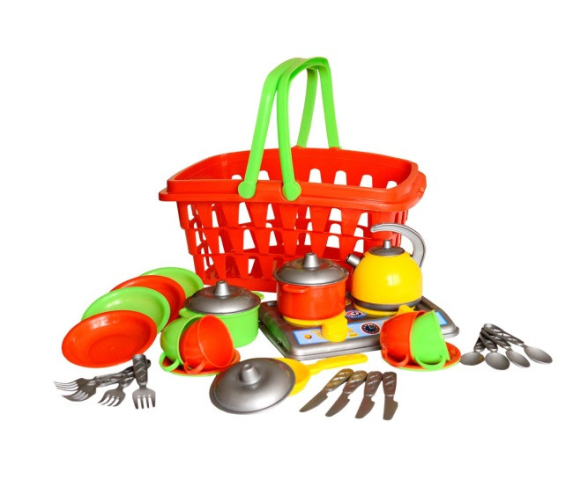 Іграшка-кухня з корзинкою