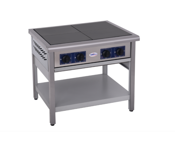 Плита електрична без духової шафи, 4 конфорки