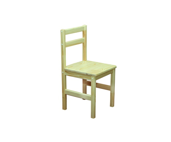 Стілець дитячий дерев’яний №3