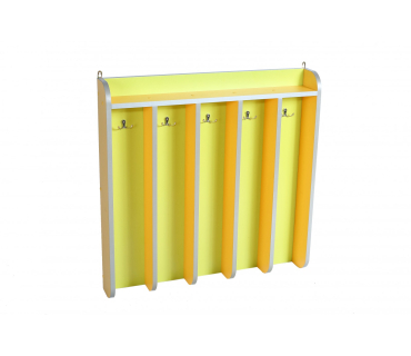 Вішалка для рушників на 5 гачків