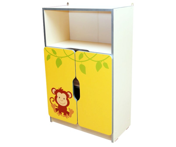 Стінка дитяча «Звірята» №3 напівзакрита