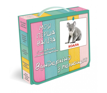 Набір карток Домана «Моя перша валіза» україн...
