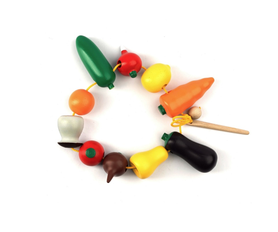 Шнурівка "Фрукти та овочі"