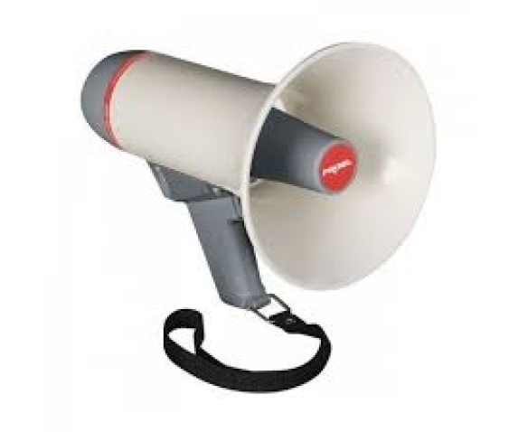 Мегафон з батарейками