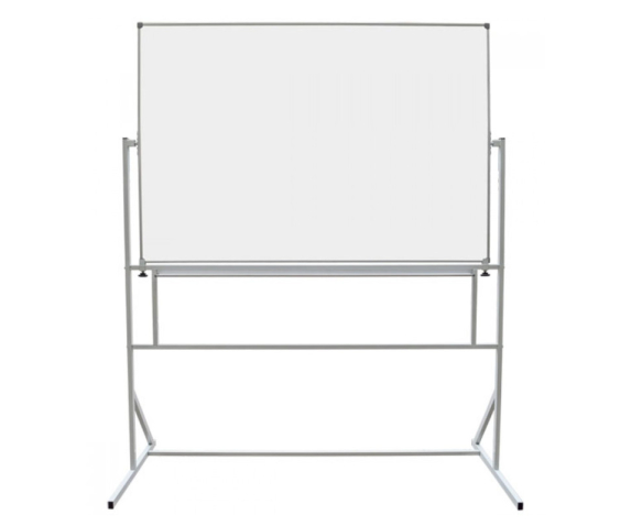 Дошка аудиторна магнітно-маркерна мобільна, 2 робочі поверхні (150 x 100 см)