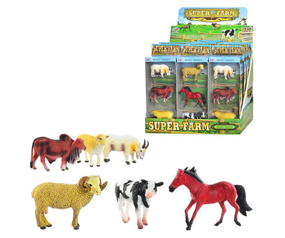 Фігурки свійських тварин