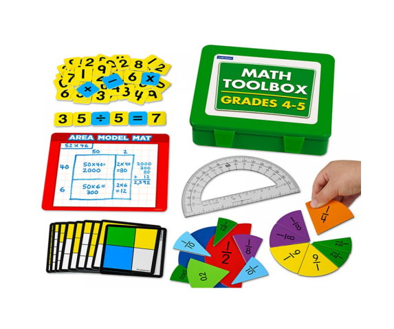 Матеріали для організації дидактичних ігор "Математичний набір. Частки та дроби"