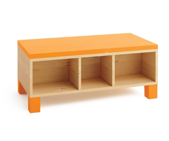 Лава для сидіння з поличками