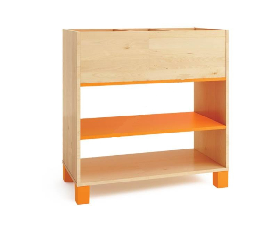 Відкритий стелаж з органайзером