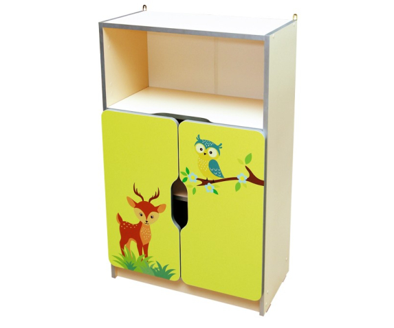 Стінка дитяча «Звірята» №3 напівзакрита