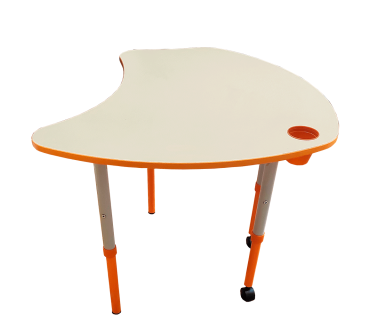 Стіл одномісний з регулюванням висоти 