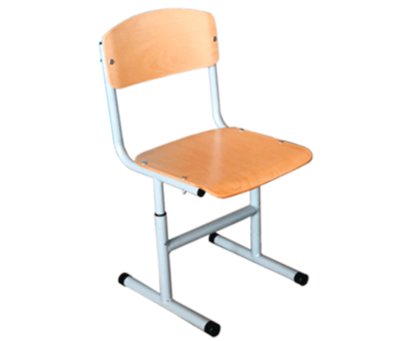 Стілець учнівський зі змінною висотою (Т-подібний, №3-6) 