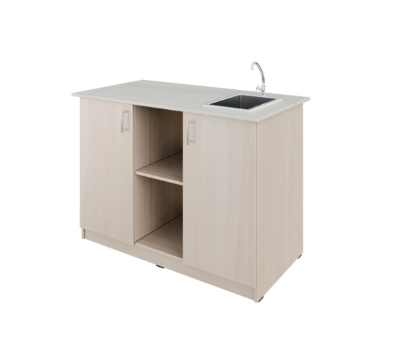 Тумба з мийкою МДФ+HPL