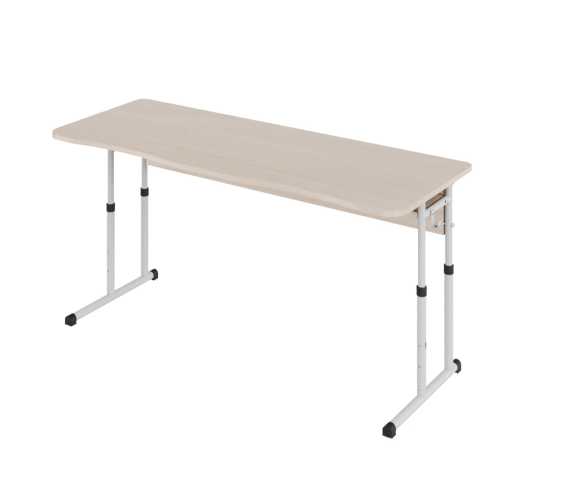 Стіл учнівський двомісний на лижах ЛДСП