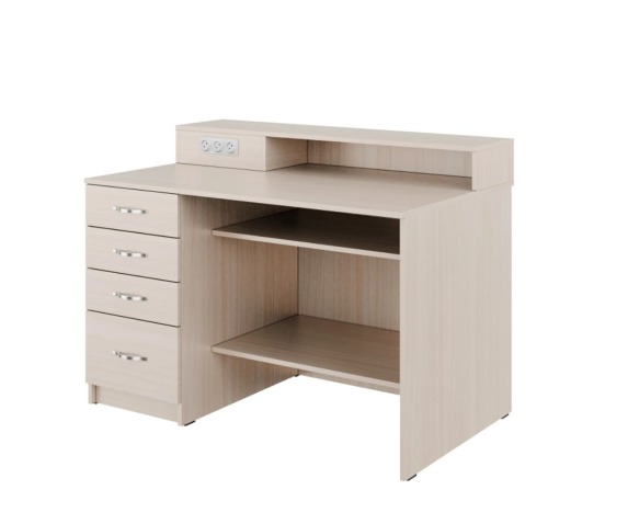 Стіл демонстраційний для підготовки дослідів зрозетками МДФ+HPL