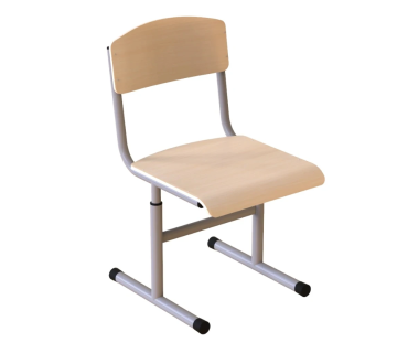 Стілець на круглій трубі