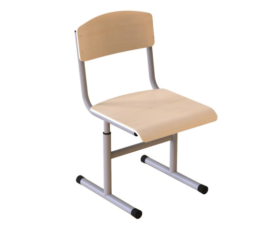 Стілець на круглій трубі